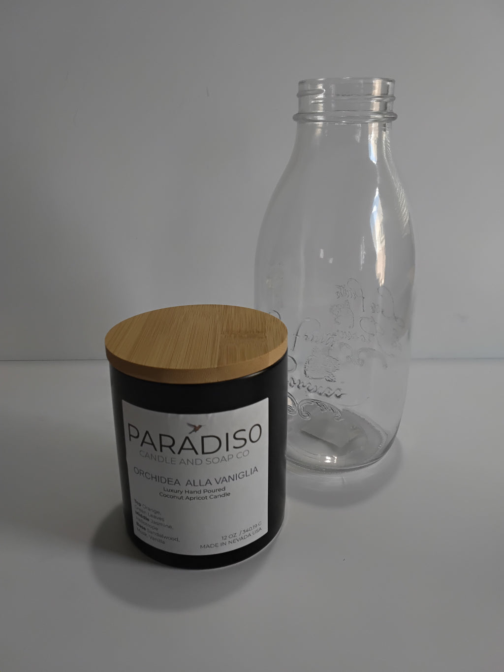 Orchidea Alla Vaniglia 12 oz Luxury 2-Wick Coconut Apricot Candle