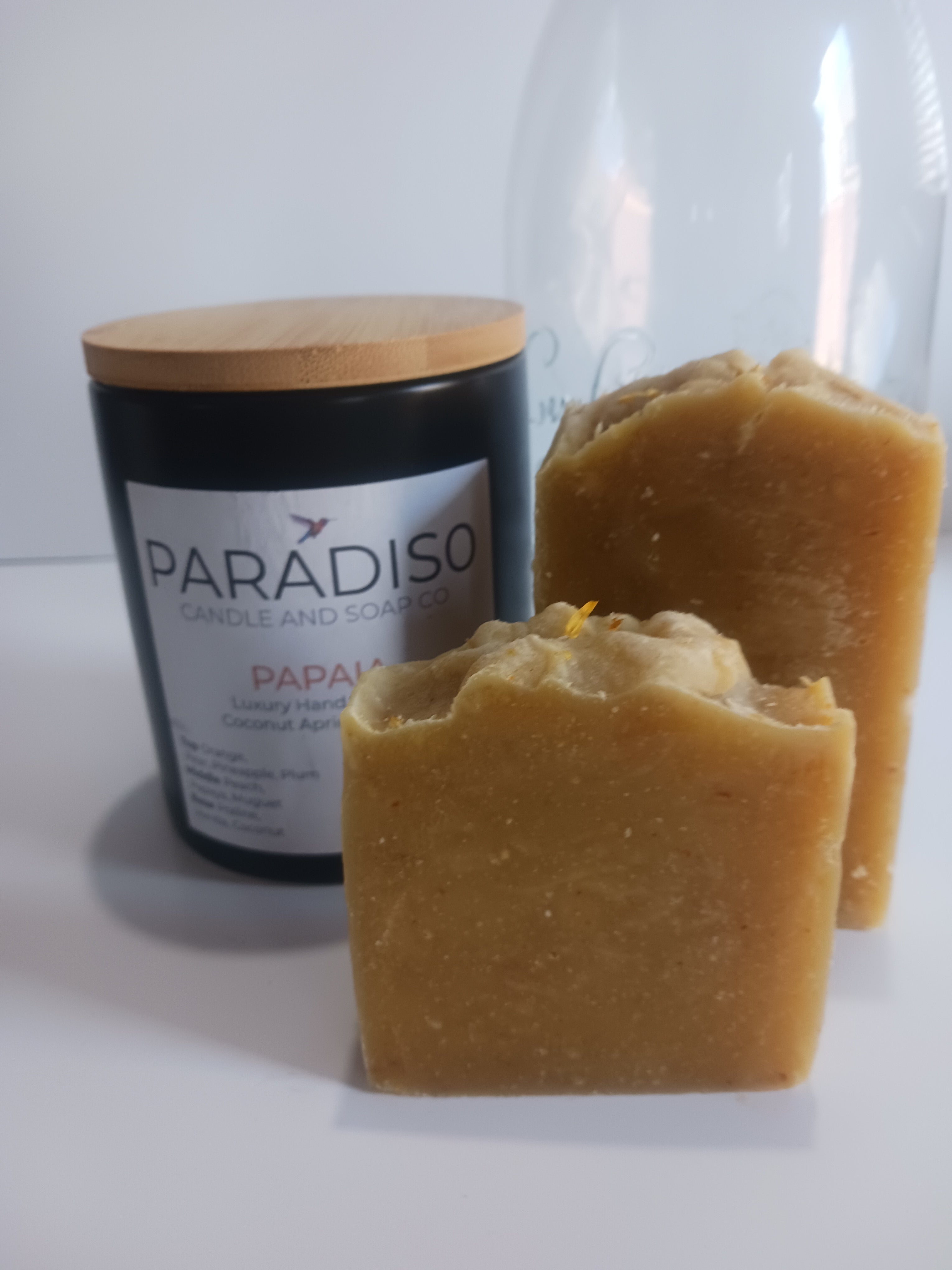 Papaia 12 oz Luxury 2-Wick Coconut Apricot Candle