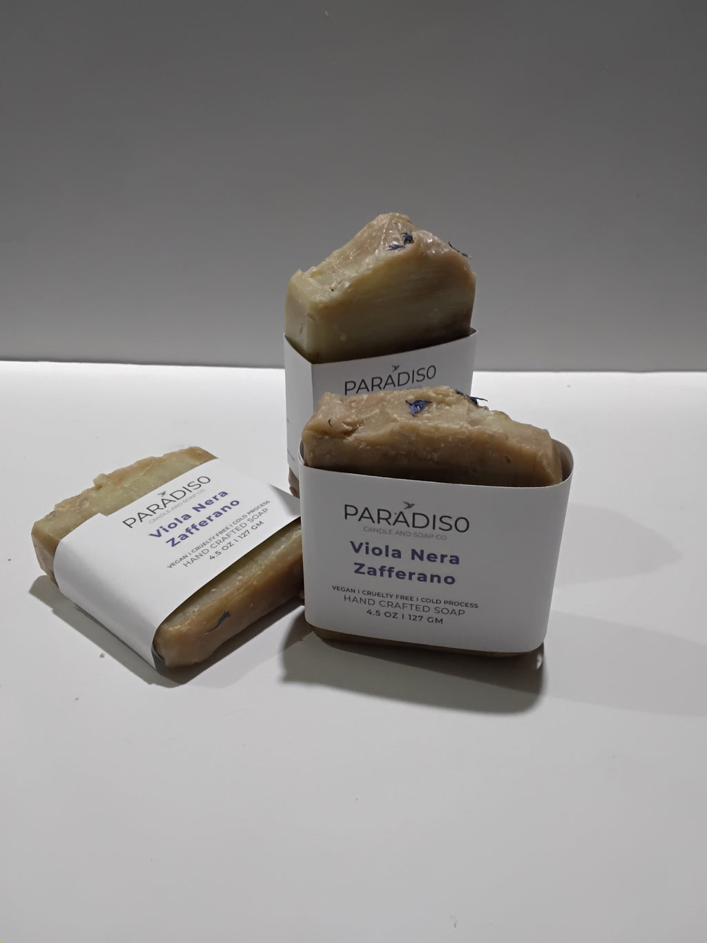 Viola Nera & Zafferano 4.5 Cold Processed Bar Soap oz