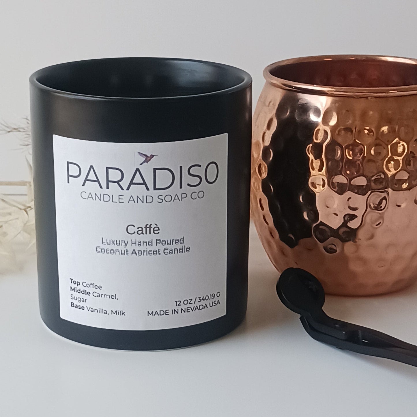 Caffè 12 oz Luxury 2-Wick Coconut Apricot Candle