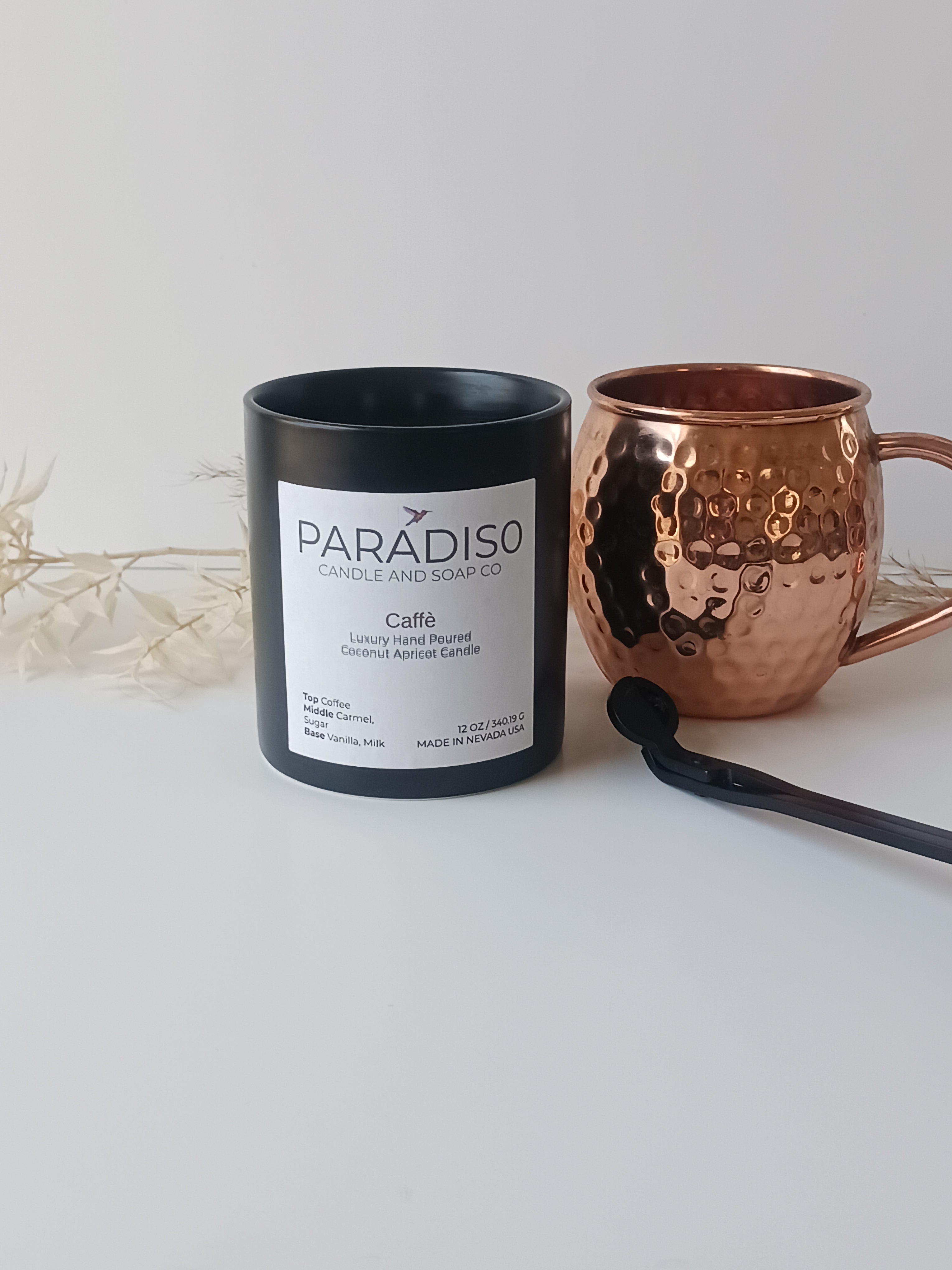 Caffè 12 oz Luxury 2-Wick Coconut Apricot Candle