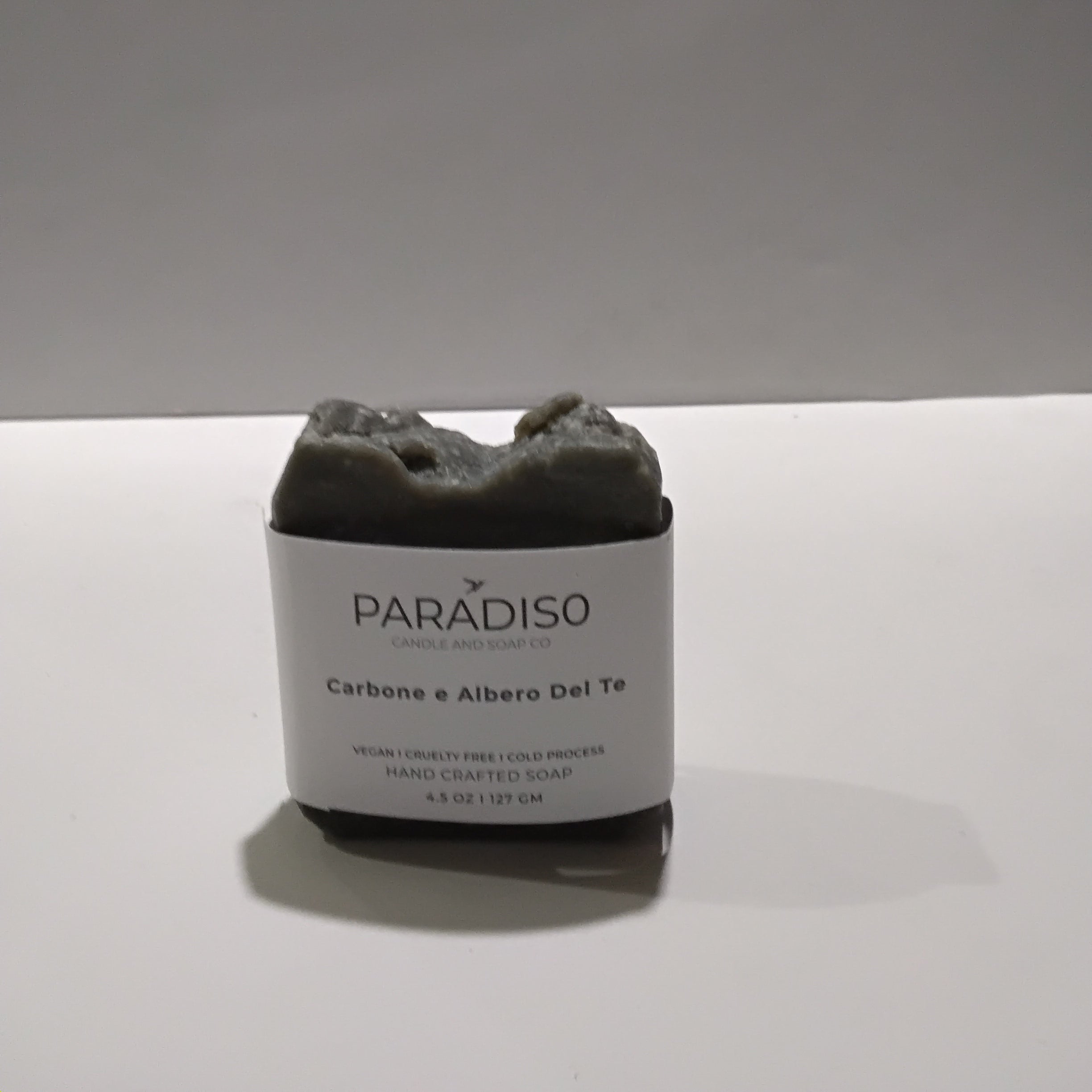 Carbone e Albero del Tè 4.5 oz Cold Processed Bar Soap
