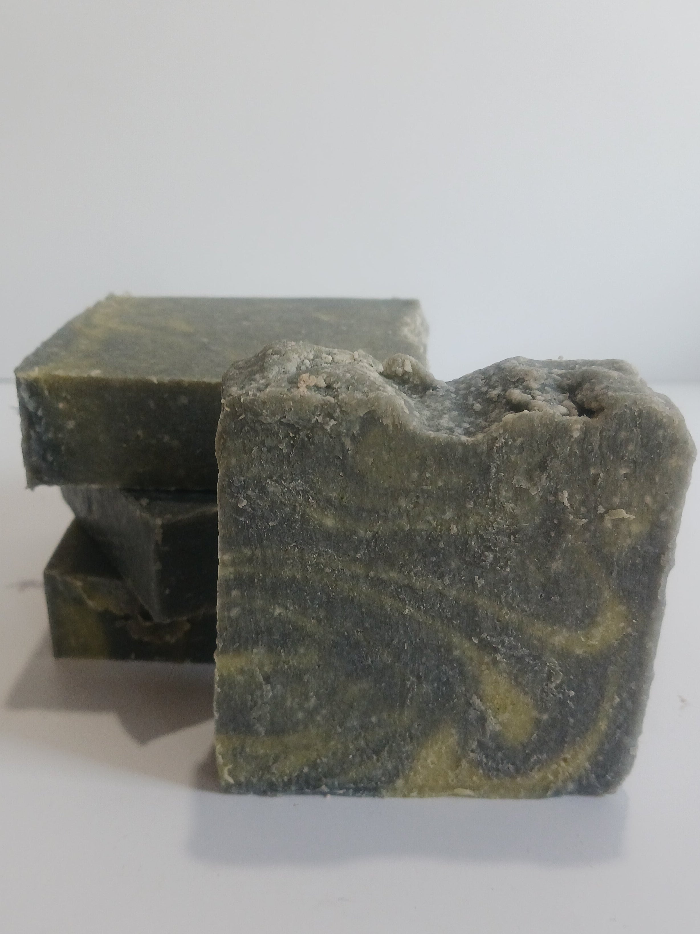 Charcoal and tea tree soap