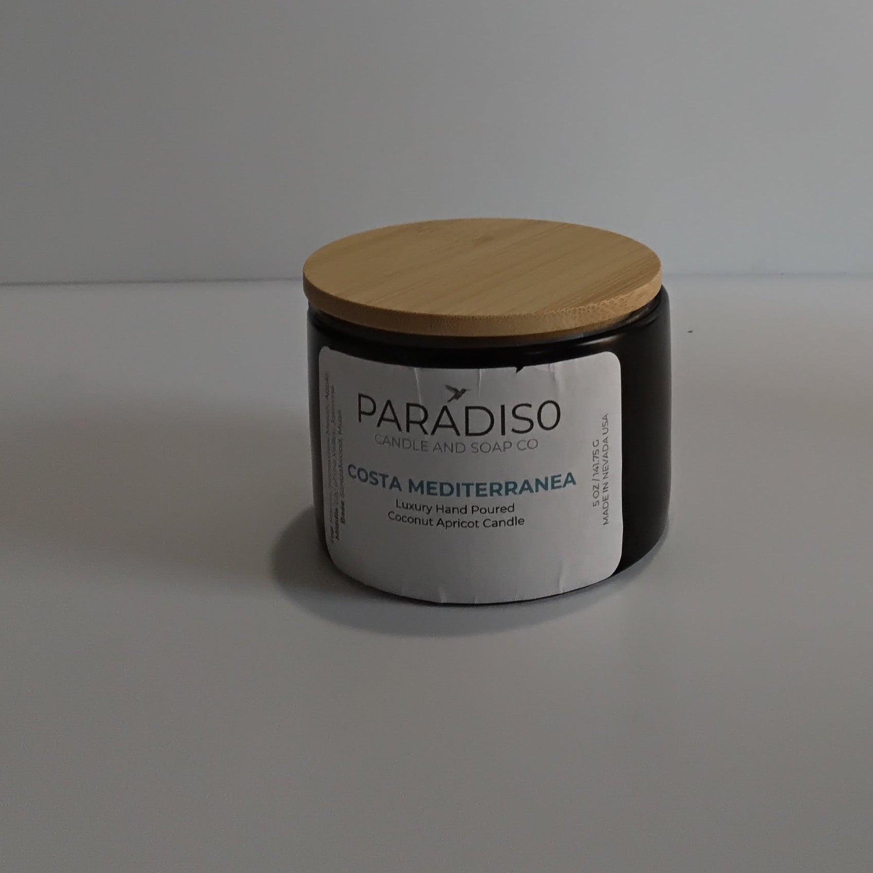 Costa Mediterránea Mini 5 oz Luxury 2-Wick Coconut Apricot Candle