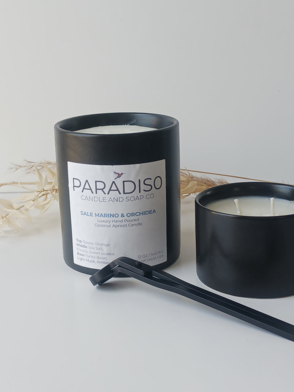 Sale Marino e Orchidea 12 oz Luxury 2-Wick Coconut Apricot Candle