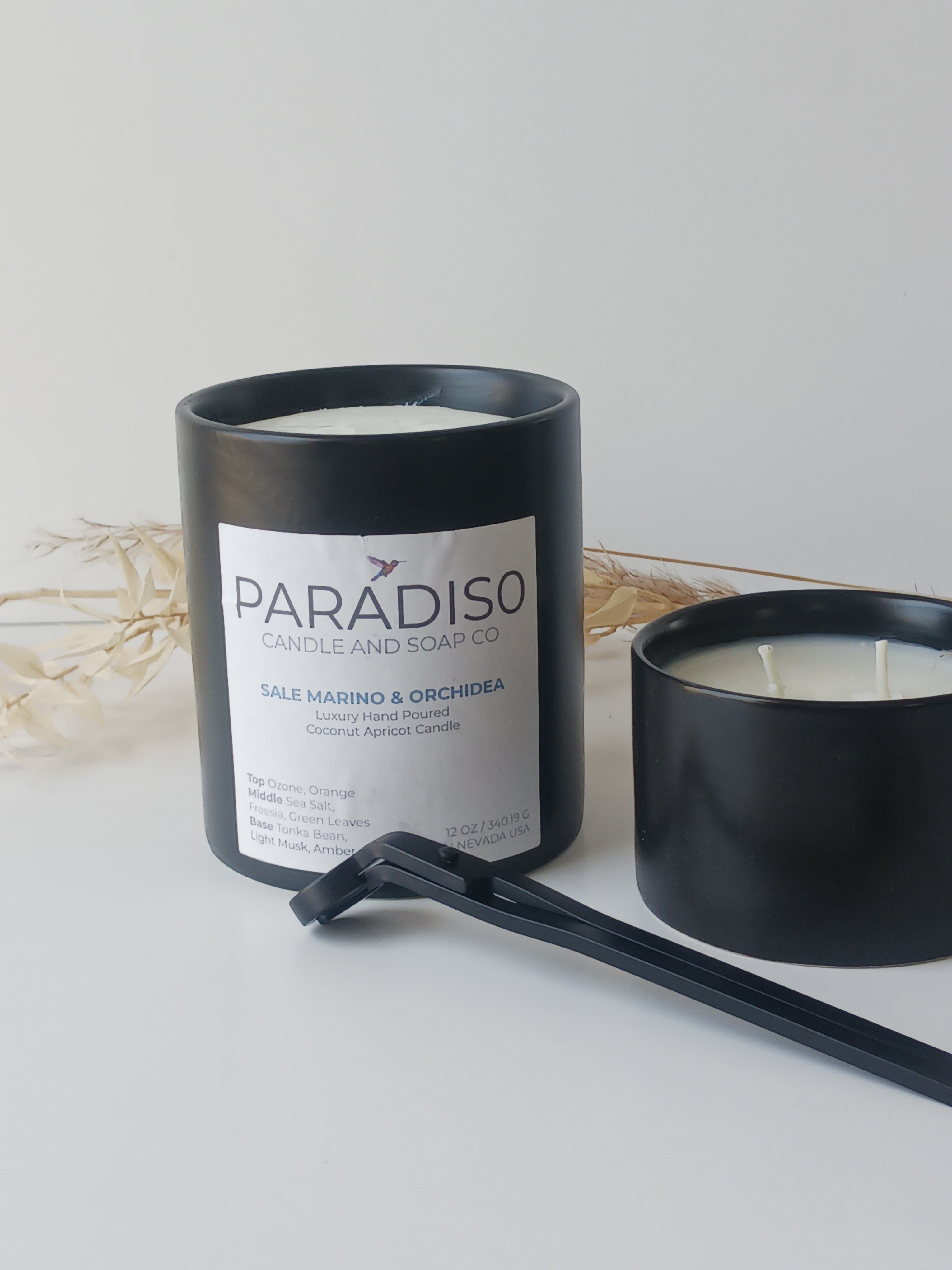 Sale Marino e Orchidea Mini 5 oz Luxury 2-Wick Coconut Apricot Candle