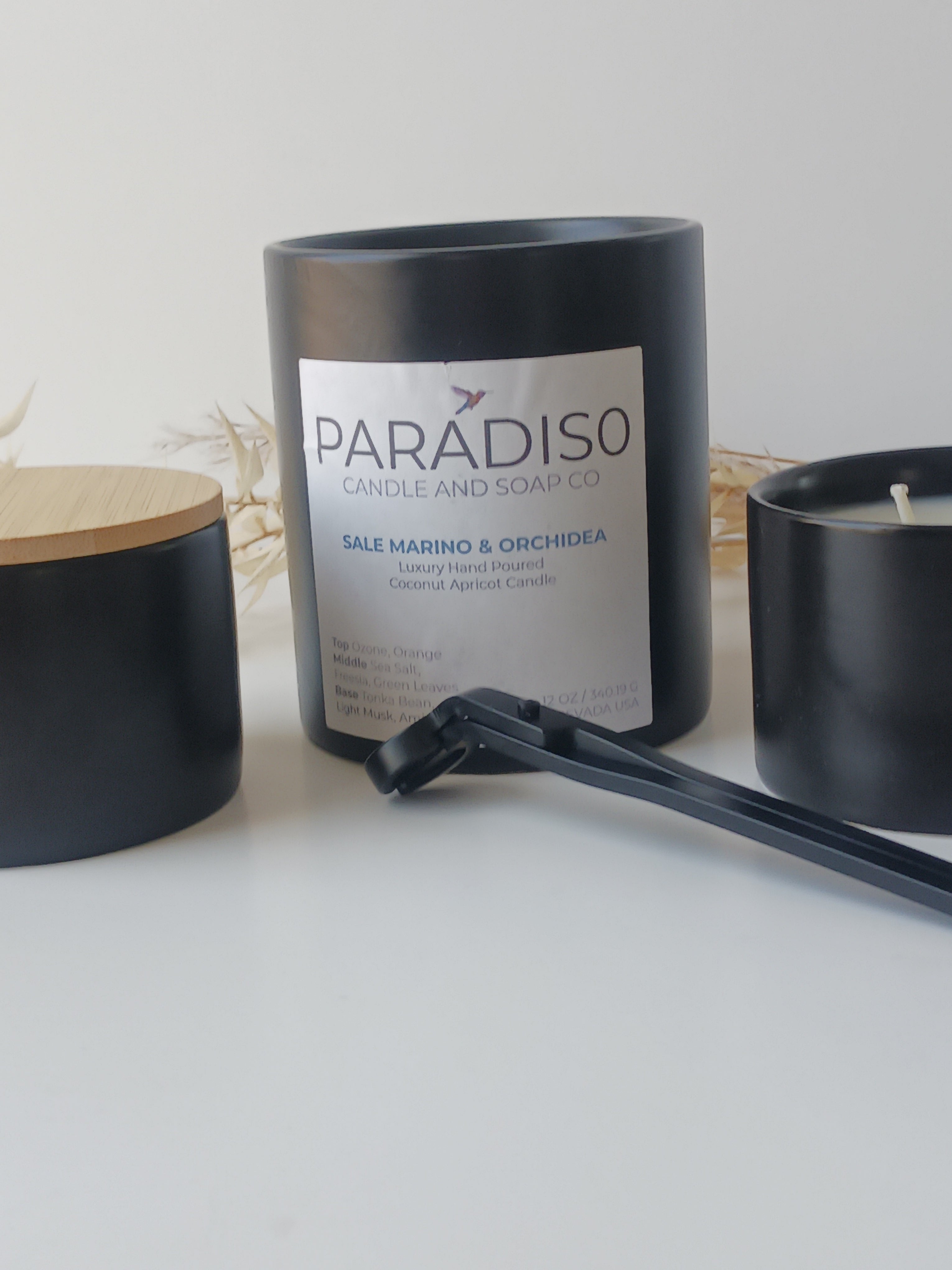 Sale Marino e Orchidea 12 oz Luxury 2-Wick Coconut Apricot Candle