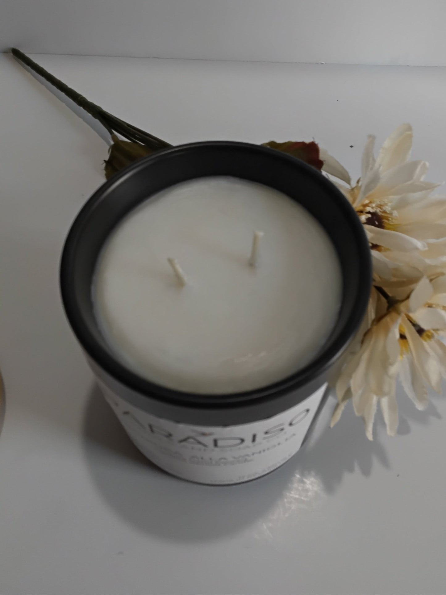 Orchidea Alla Vaniglia 12 oz Luxury 2-Wick Coconut Apricot Candle - Paradiso Candle And Soap Co
